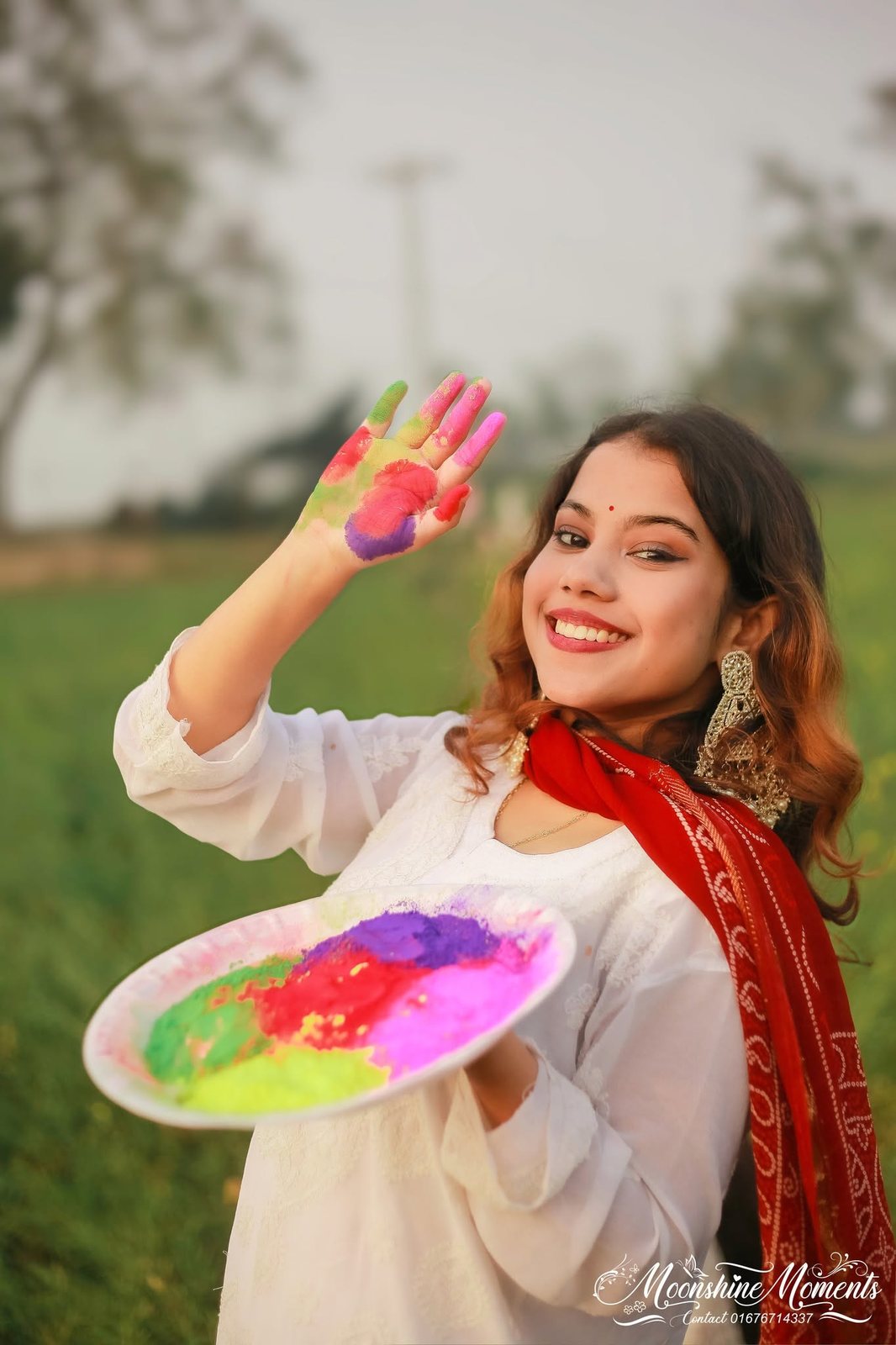 Holi Colours &mdash; Moonshine Moments
