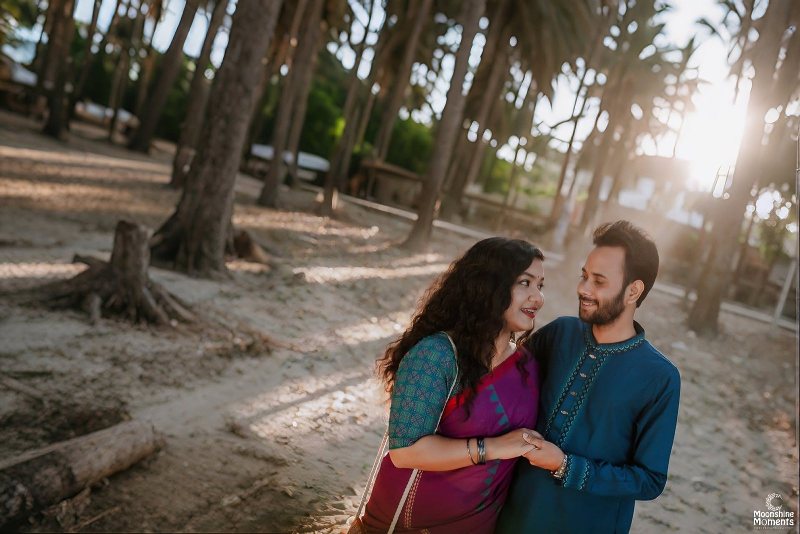 Golden Hour Walk &mdash; Moonshine Moments