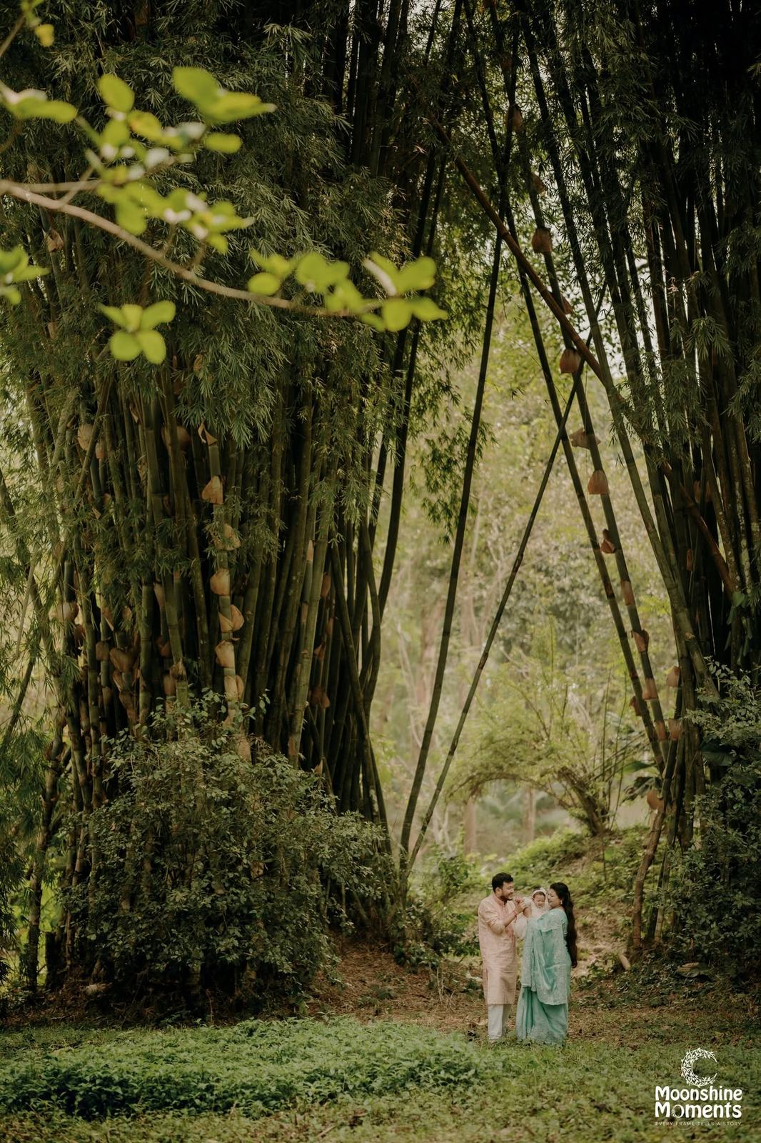 Family In Green — Moonshine Moments